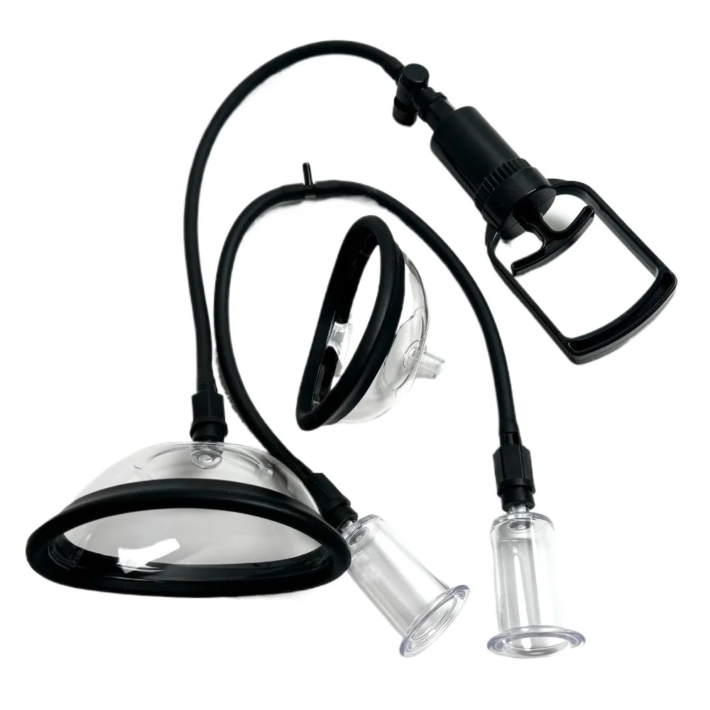 Manual Vagina Pump Female Breast Massager Pussy Pump Breast Sucking Massager Vaginal Clitoral Suction Cup Women Adult Sex Toys