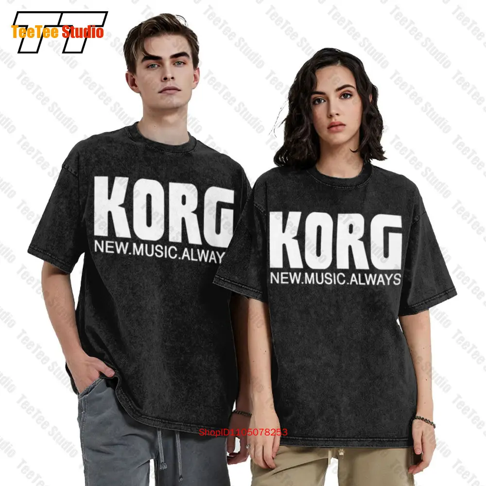 

Korg Synthesizer Music Logo Short Sleeve Tees Unisex T-Shirt 6S4J