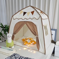 Kids Play Tent Indoor Portable Foldable Teepee Children Bed Tent  Outdoor Dome Tent Play house Cottage Dream Tent on Bed