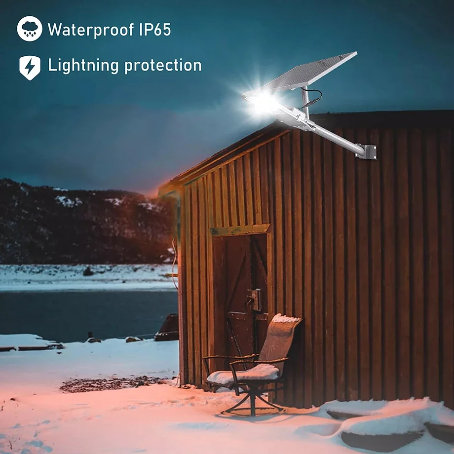 200w poderosa luz solar ao ar  - Outdoor Power Garage avaliação e preço