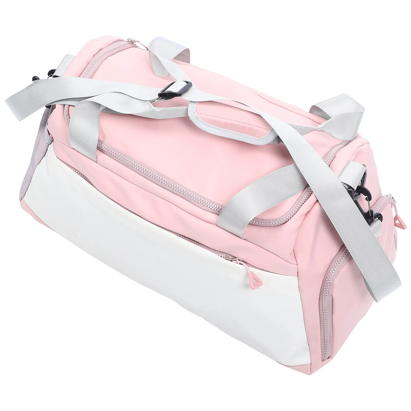 

Large Capacity Fitness Duffel Bag Oxford Material Wet Dry Separation Shoe Compartment Travel Gym Sports Bag Portable Luggage