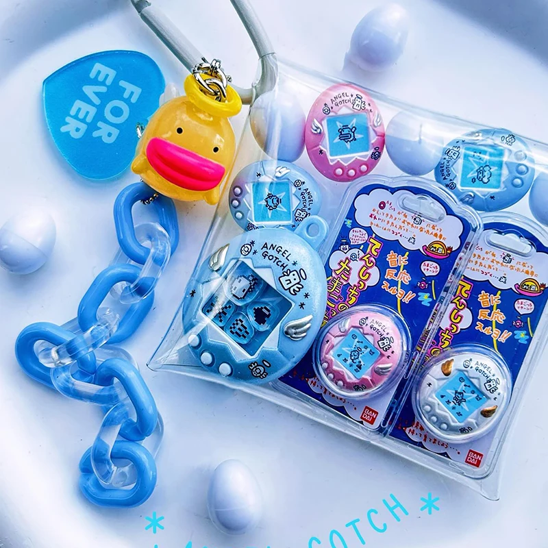 بانداي V4 تماغوتشي لعبة الحيوانات الأليفة الإلكترونية الجديدة الأصلية التصميم الدائري كبسولة لعبة هدية الزخرفية للأطفال #3