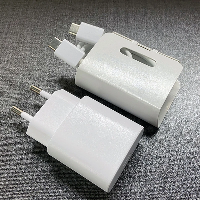 For Samsung S22 S21 Ultra Charger 25W Super Fast Charging Type C Cable 1M PD3.1 Adapter For Galaxy Note 10 A54 S23 A73 M23 S20fe