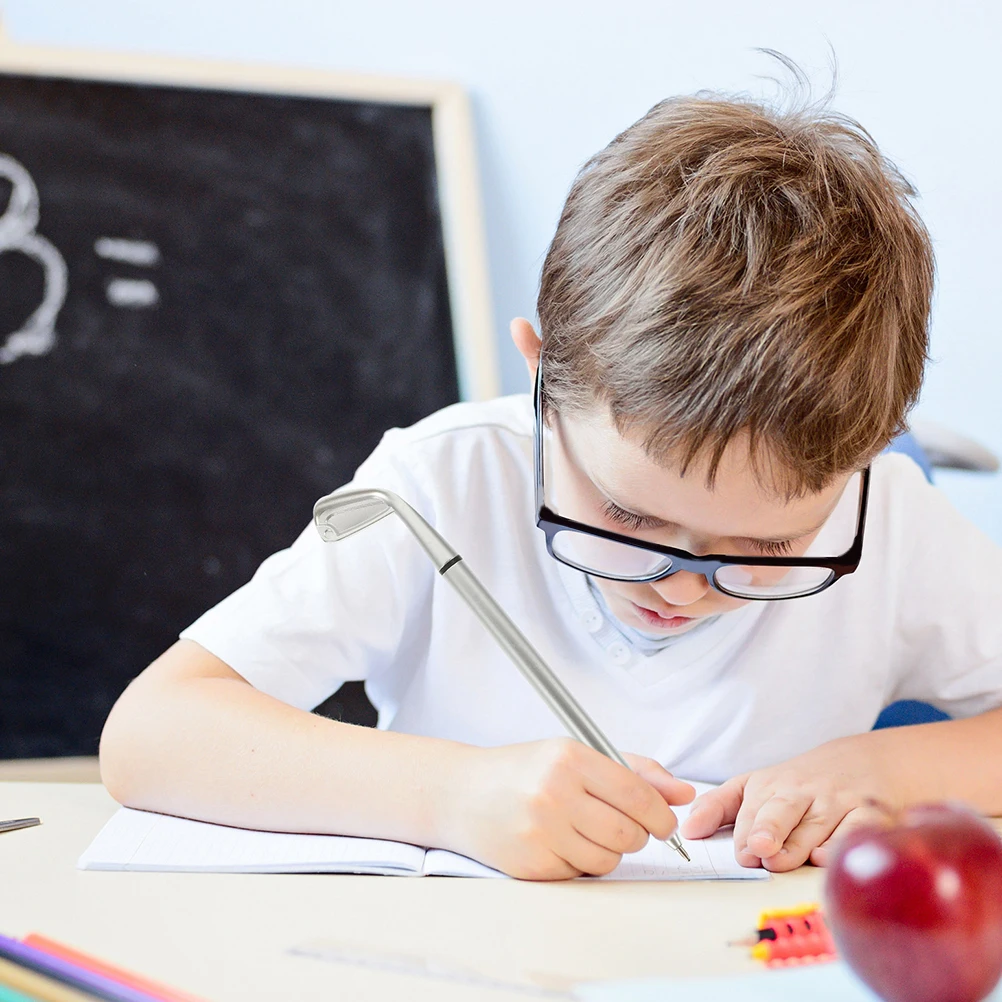 

10 шт., набор ручек для гольфа, шариковые ручки из алюминиевого сплава для украшения офисного стола, подарок для мужчин, сувениры, письменные принадлежности