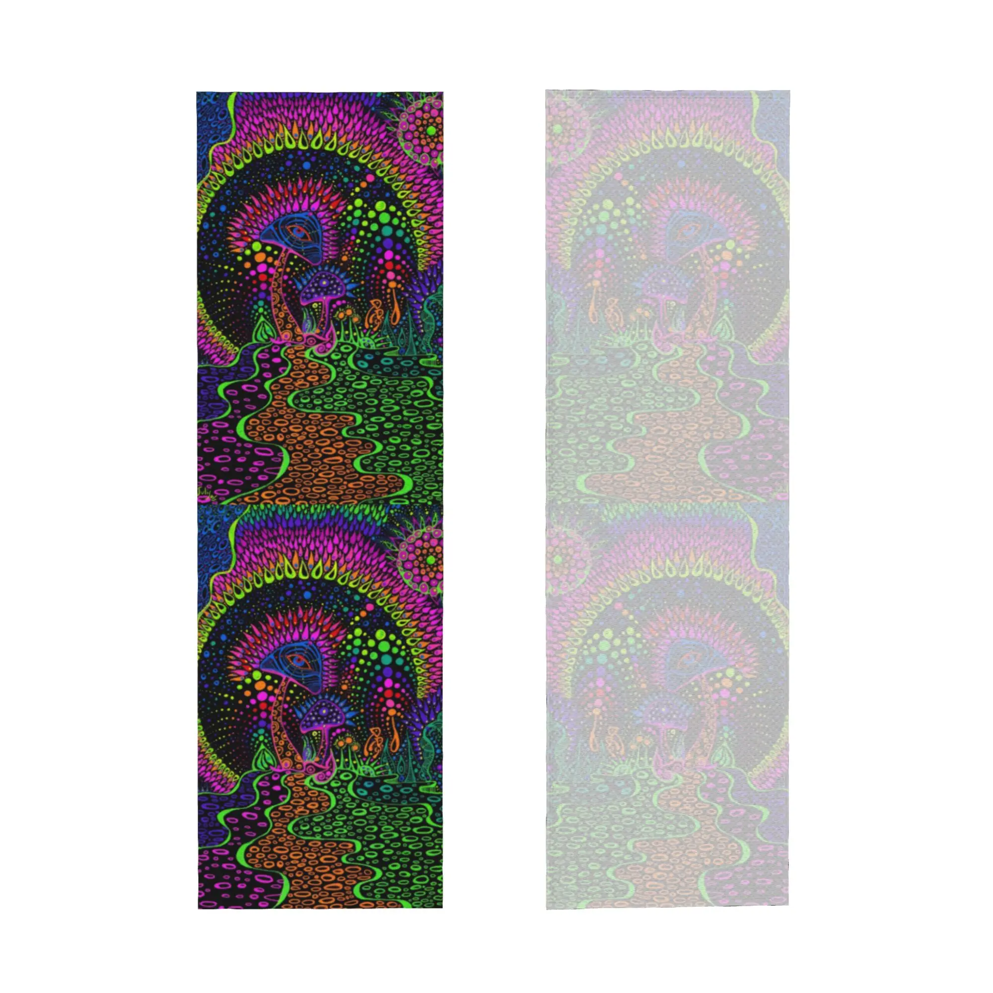 Magic Mushroom Trippy Psychedelic Neon Pastel Goth Cold Exercise Towel   Super Soft Breathable Instant Cooling Towel Yoga Towels