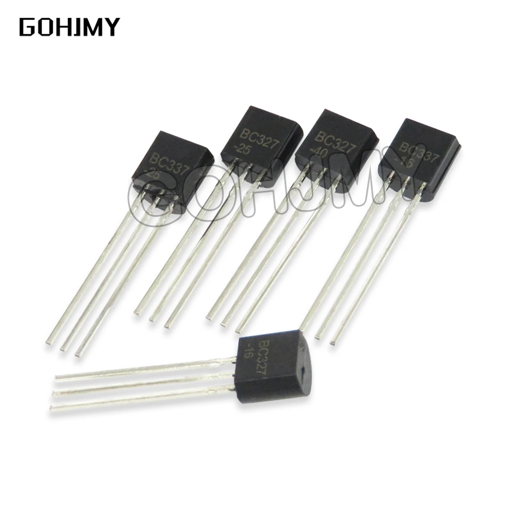 100pcs BC338-40 BC327-16 BC327-25 BC327-40 BC328-25 BC337-16 BC337-25 BC337-40 BC338-25 TO-92