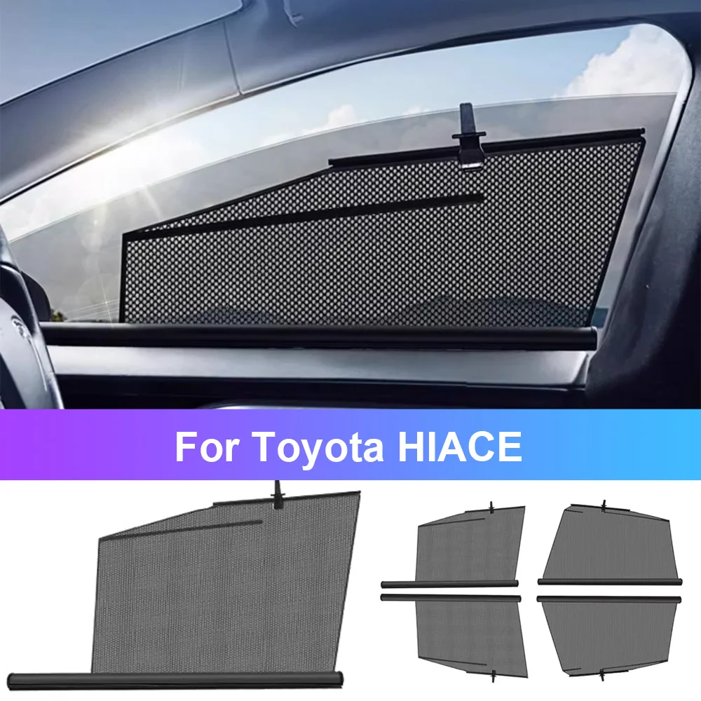 Car Lifting Window Sunshade For Toyota HIACE Customizable Car SunShade Front Rear Window Sun protection Parts