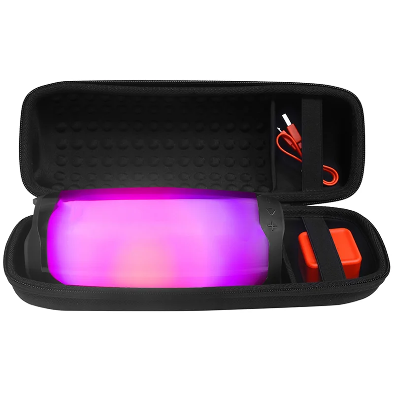 Y43A-2X EVA Hard Case para Pulse 4 Speaker Carry Storage Case Bag (Preto)