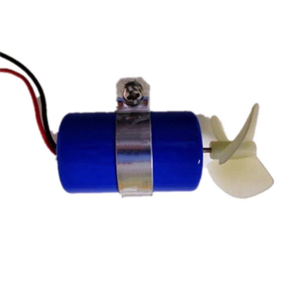 ROV-Boat Motor Subaquático Thruster, 3 Lâminas Paddle, Hélice Subaquática para Micro ROV Robot Model, CW CCW, 7.4V, 16800RPM, Novo