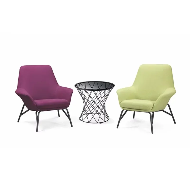 Yellow Fabric Modern Style Room Chair Living Furniture Casual Modern Chair Bedroom