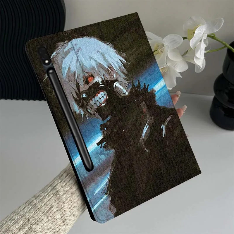 

Чехол для планшета Hot Kaneki Ken Touka Kirishima Gift для Samsung Galaxy Tab S7 S8 S9 S10 FE Lite