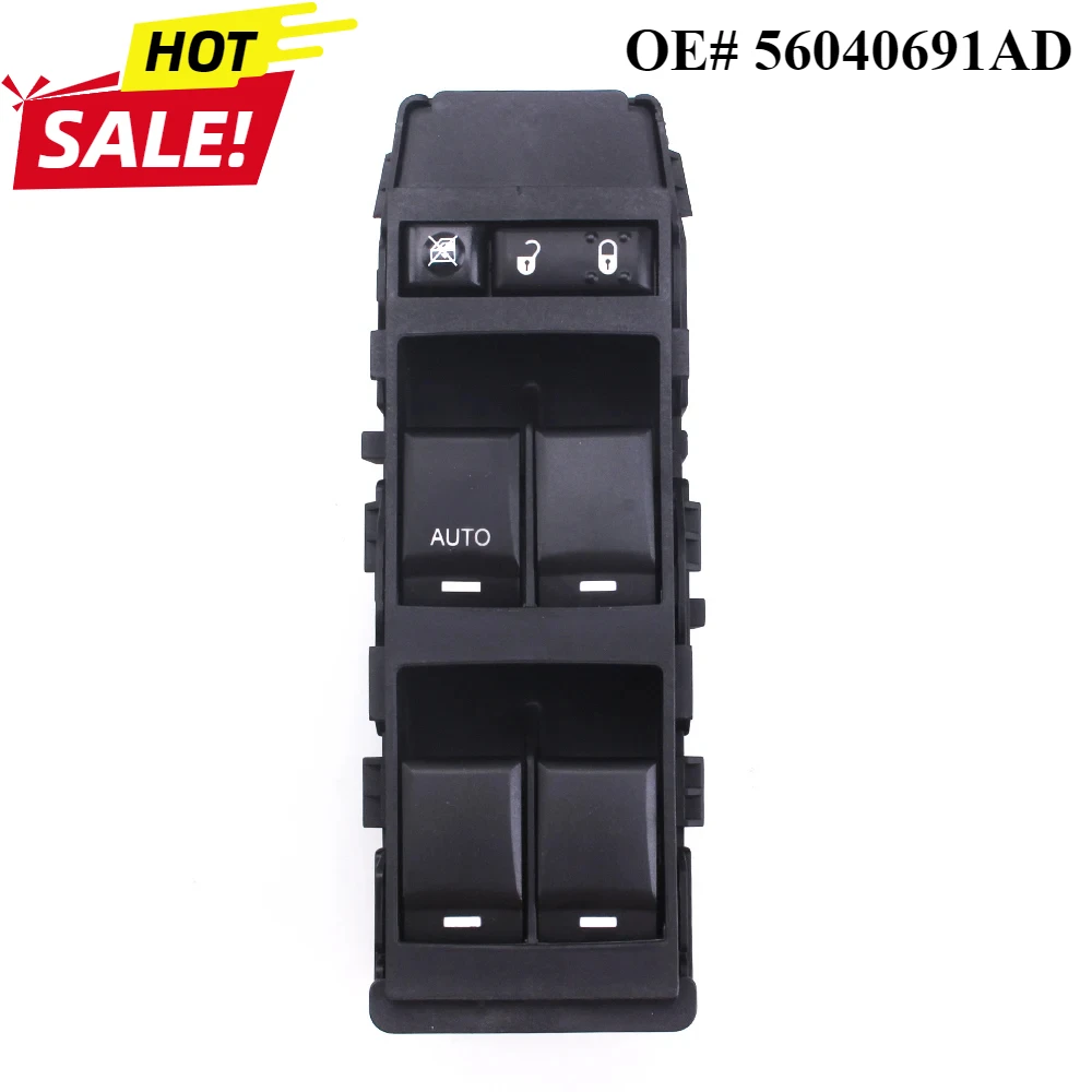 

56040691AD Window Switch Replacement For Dodge Caliber for Jeep for Compass Patriot 2007 2008 2009-2010 56040691AB