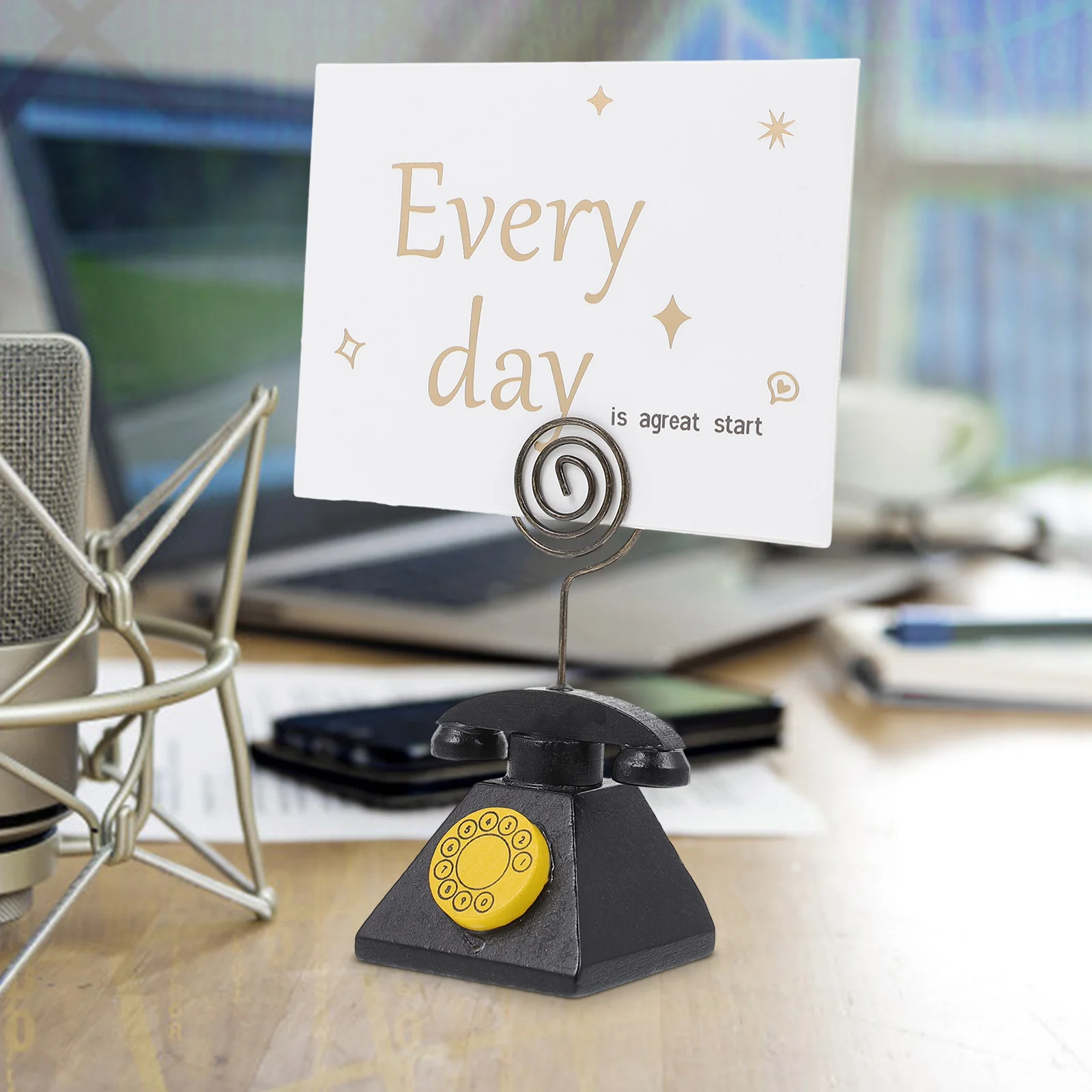 

2pcs Retro Photo Clip Memo Desktop Card Stand For Party Table Numbers Guest Cards Business Labels Place Card Holder Novelty