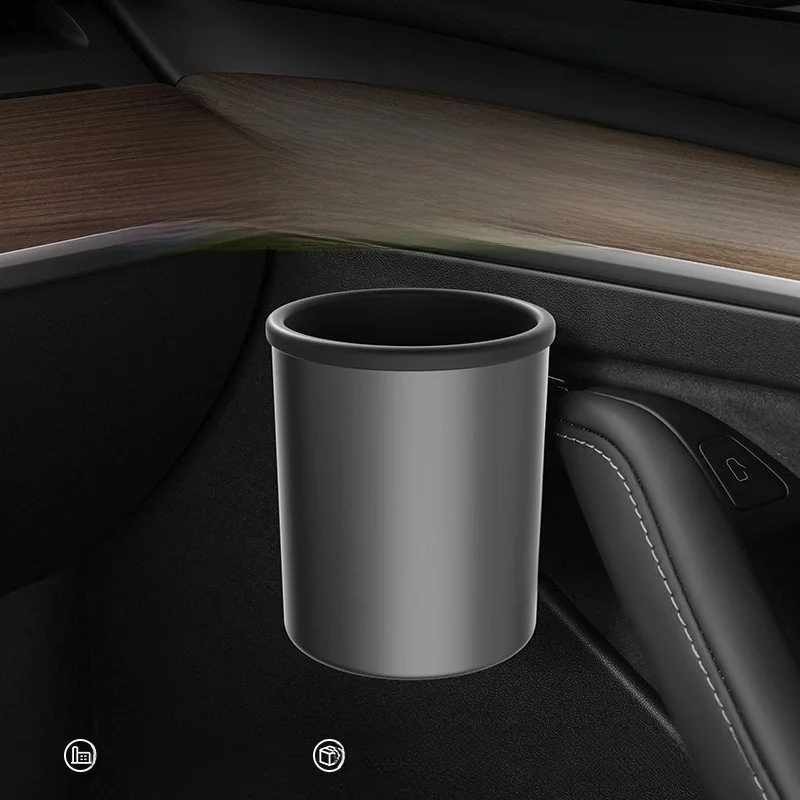 New Version ABS Material Water Cup Holder Storage Box Bracket for Motorcycle Door Tesla Car Special Placement Accessory