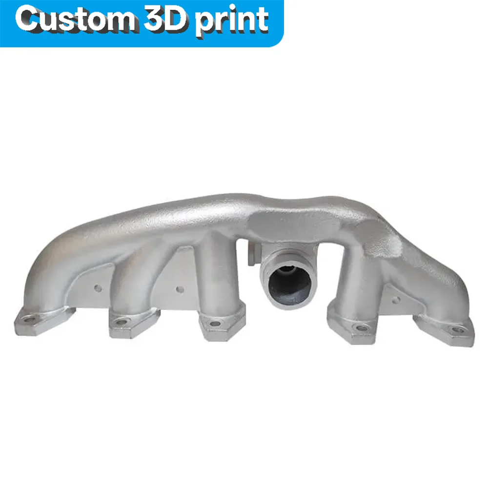 OEM Custom Aluminum Intake Manifold 3D Printing Auto Engine Intake Manifold Precision Casting Spare Parts