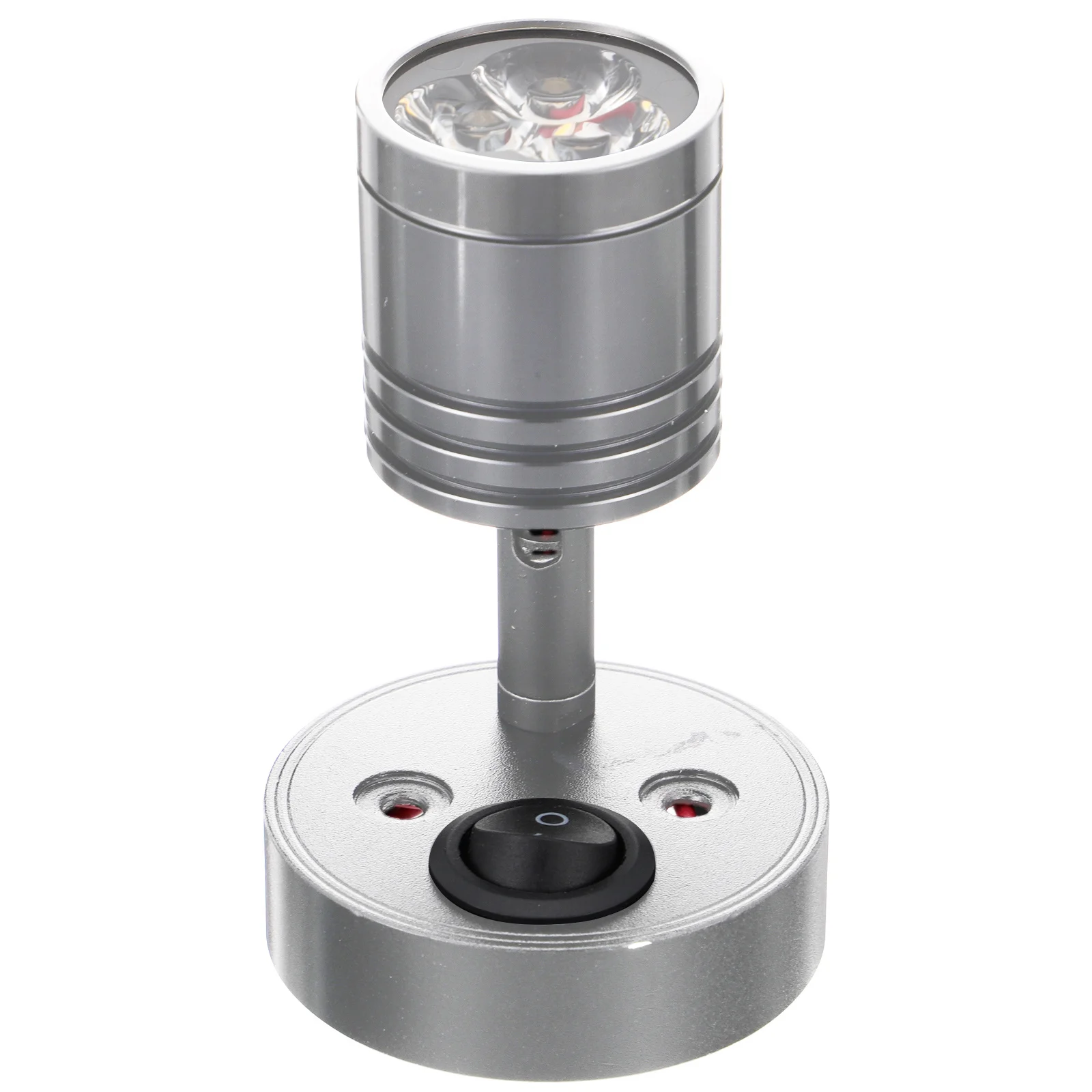 

Led Reading Light 3W 12V Flexible Arm Warm White Anti-Glare Lamp For Rv Boat Yacht Car Bedside Swivel Spotlight