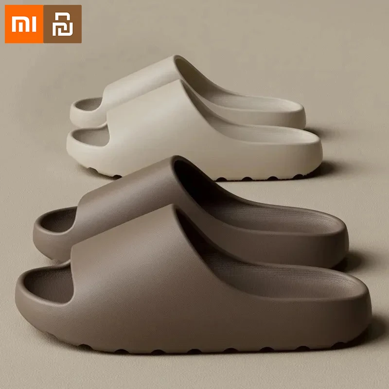 

Кокосовые тапочки Xiaomi, сандалии на толстой подошве с облаком, летние модные пляжные мужские тапочки с мягкой подошвой, женские сандалии, шлепанцы из ЭВА