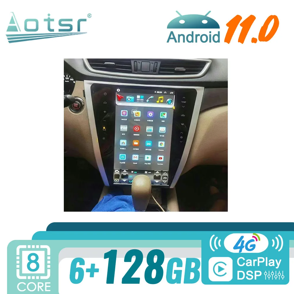 

For Nissan X-Trail X Trail T32 Qashqai J11 Rogue 2013 - 2020 Android Car Radio 2Din Autoradio Stereo Multimedia Video Player