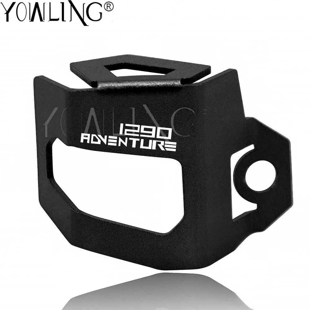 Motorcycle Accessories Aluminum Right Side Rear Brake Fluid Reservoir Guard Cover Protector For 1290 Adventure ADV 1290Adventure