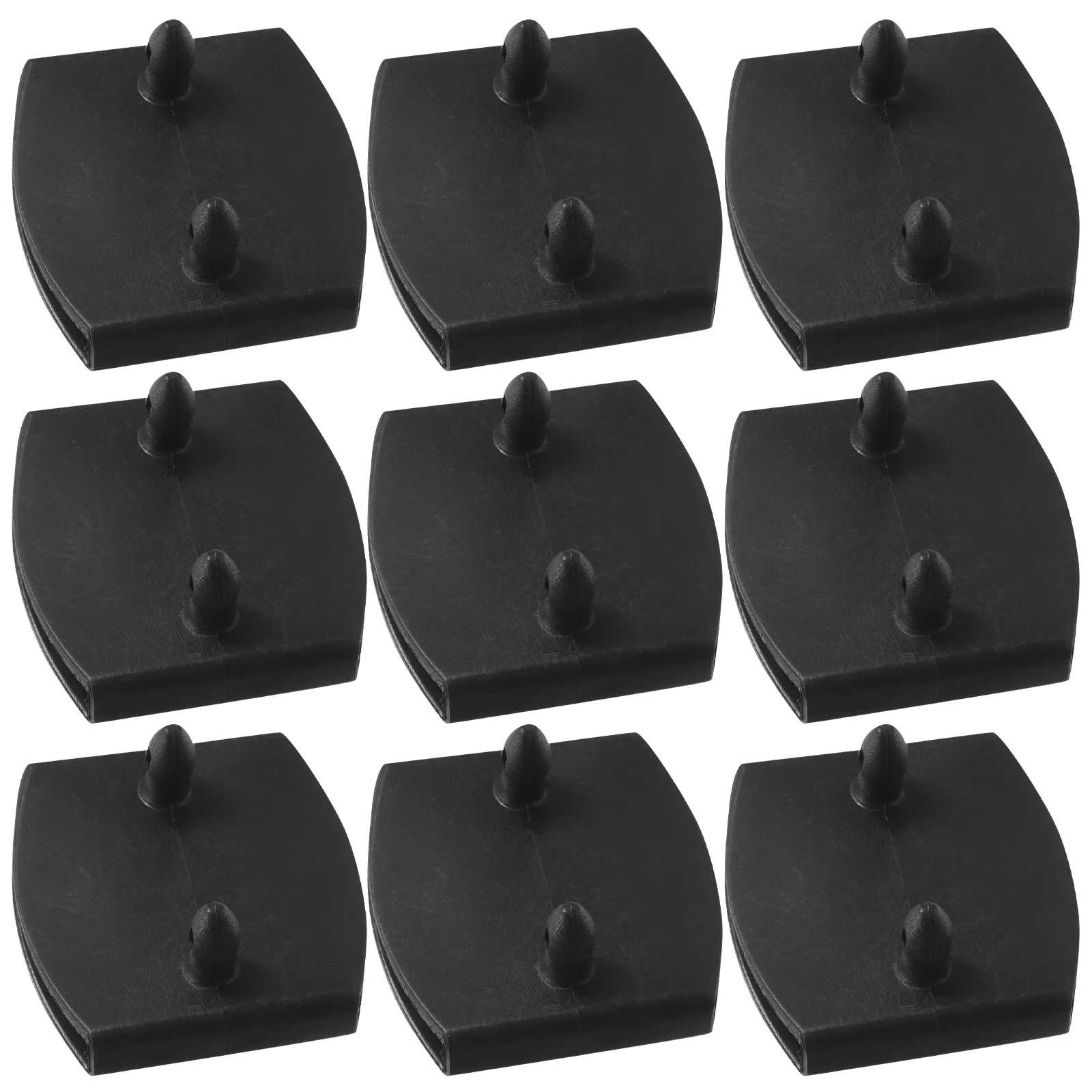 

20 Pcs End Caps Holders Center Furniture Bed End Caps Holders Accessories Replacement Parts Kits Plastic