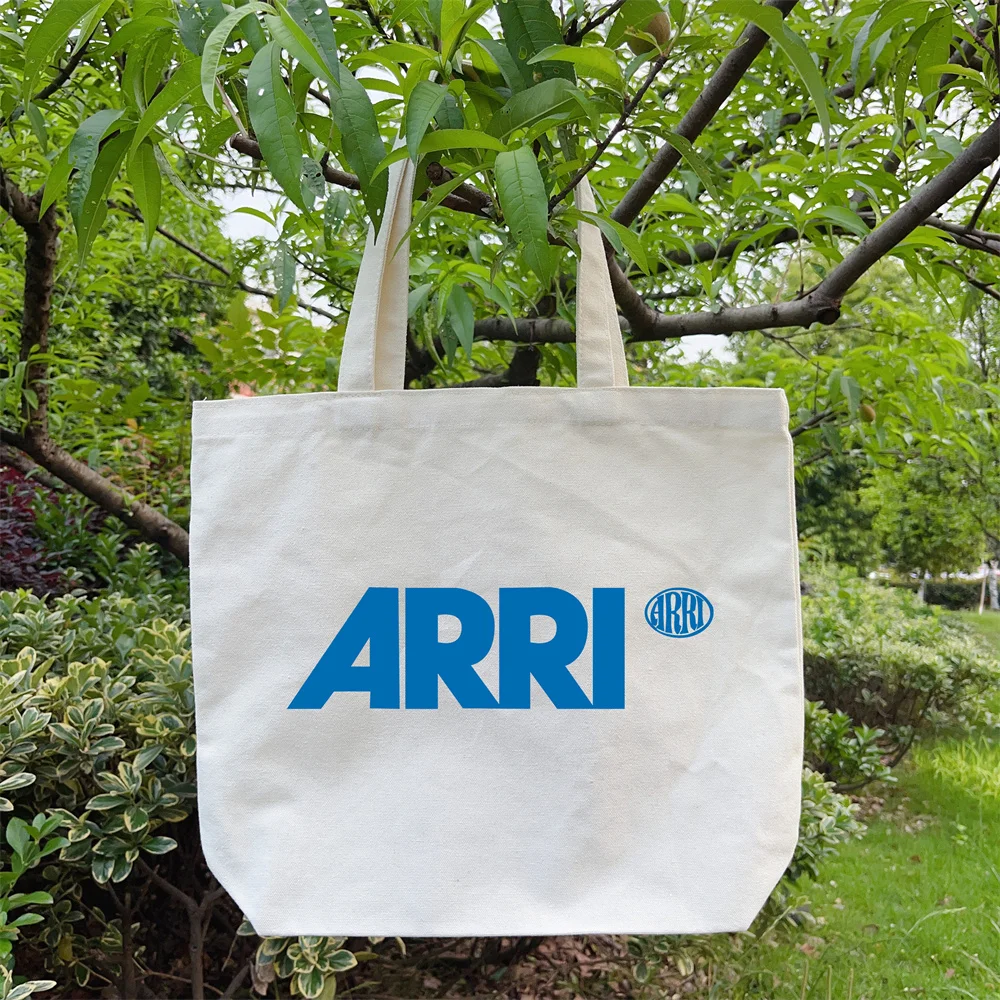 ARRI Camera Canvas Bag Large Capacity Grocery Shopper Bag Lightweight шопер Casual Handbags Resuable Shoulder Bag Gift