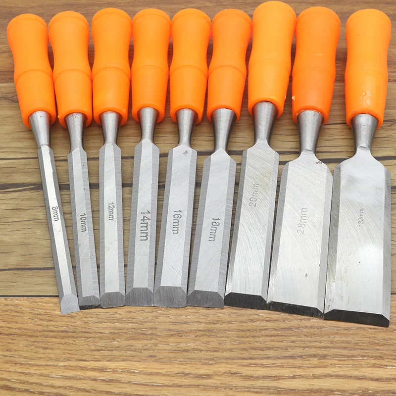 

1pc Professional Wood Chisel Steel Woodworking Cutter Carving Chisel DIY Carpenter Tools Carving Flat Shovel Hand Tool