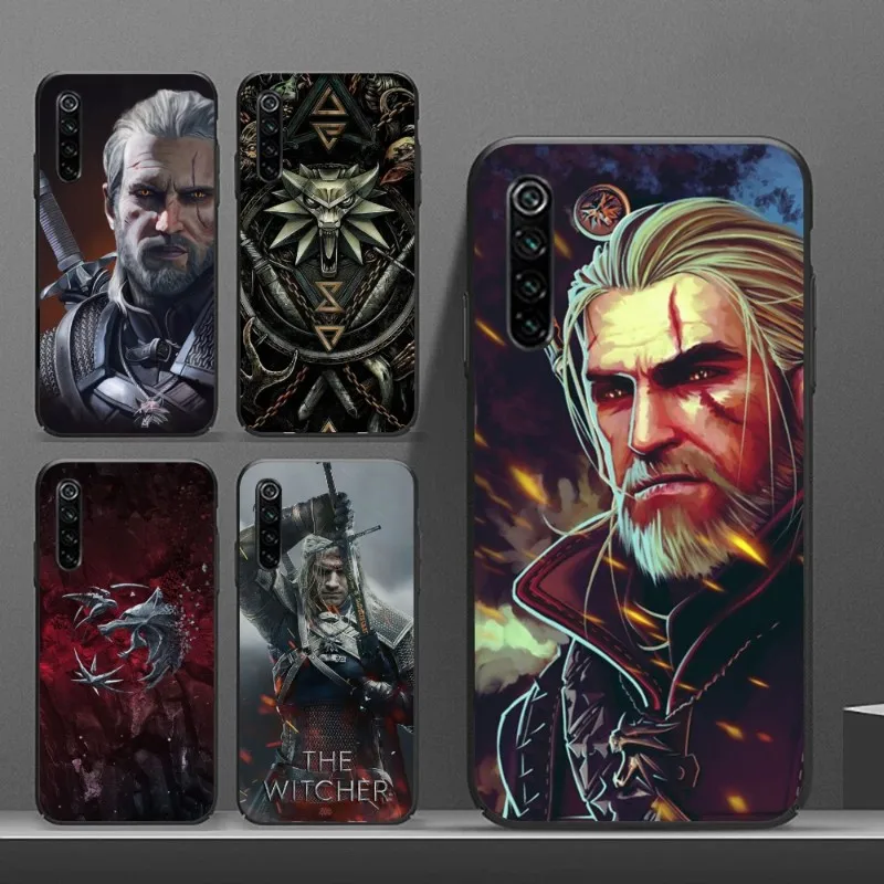 Hunter W-Witcher Smart Phone Case for Realme GT 2 9i 8i 7i Pro X50 X2 C35 C21 C20 C11 C3 Black Soft Phone Cover Funda