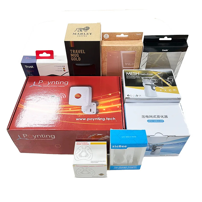 Custom. Shenzhen Packaging Box Customization Small Batch Color Box Corrugated Airplane Box Digital Product Paper Bo