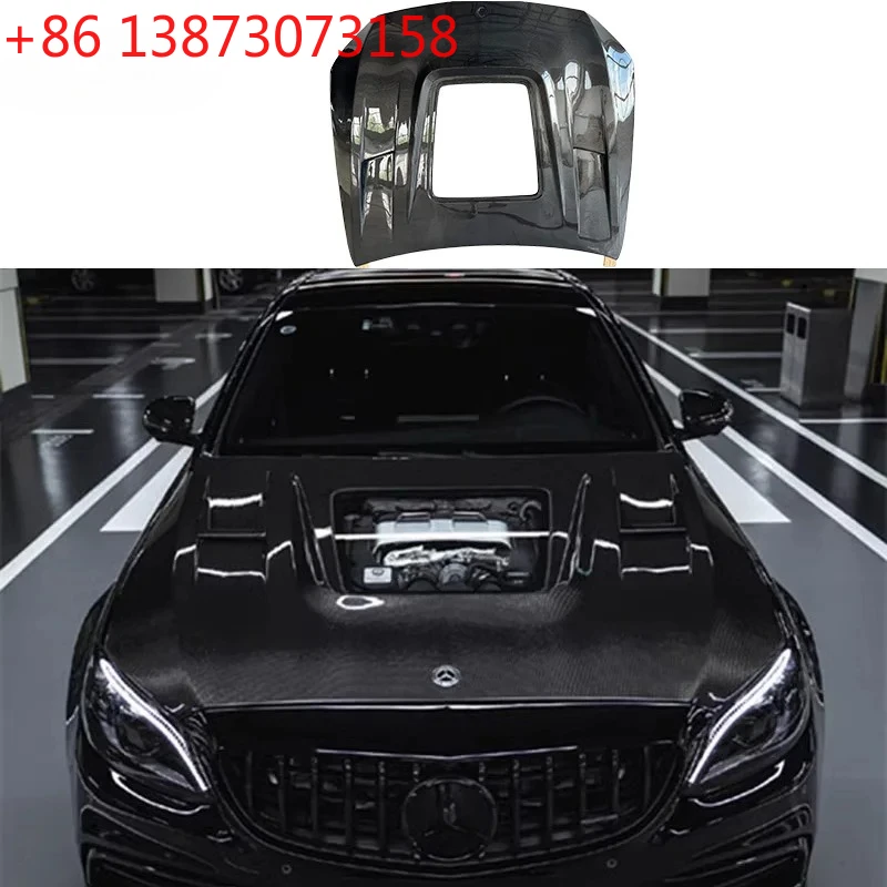 W205 C63 High Quality Carbon Fiber Engine Bonnet Hood  for Mercedes Benz C-Class W205 C63