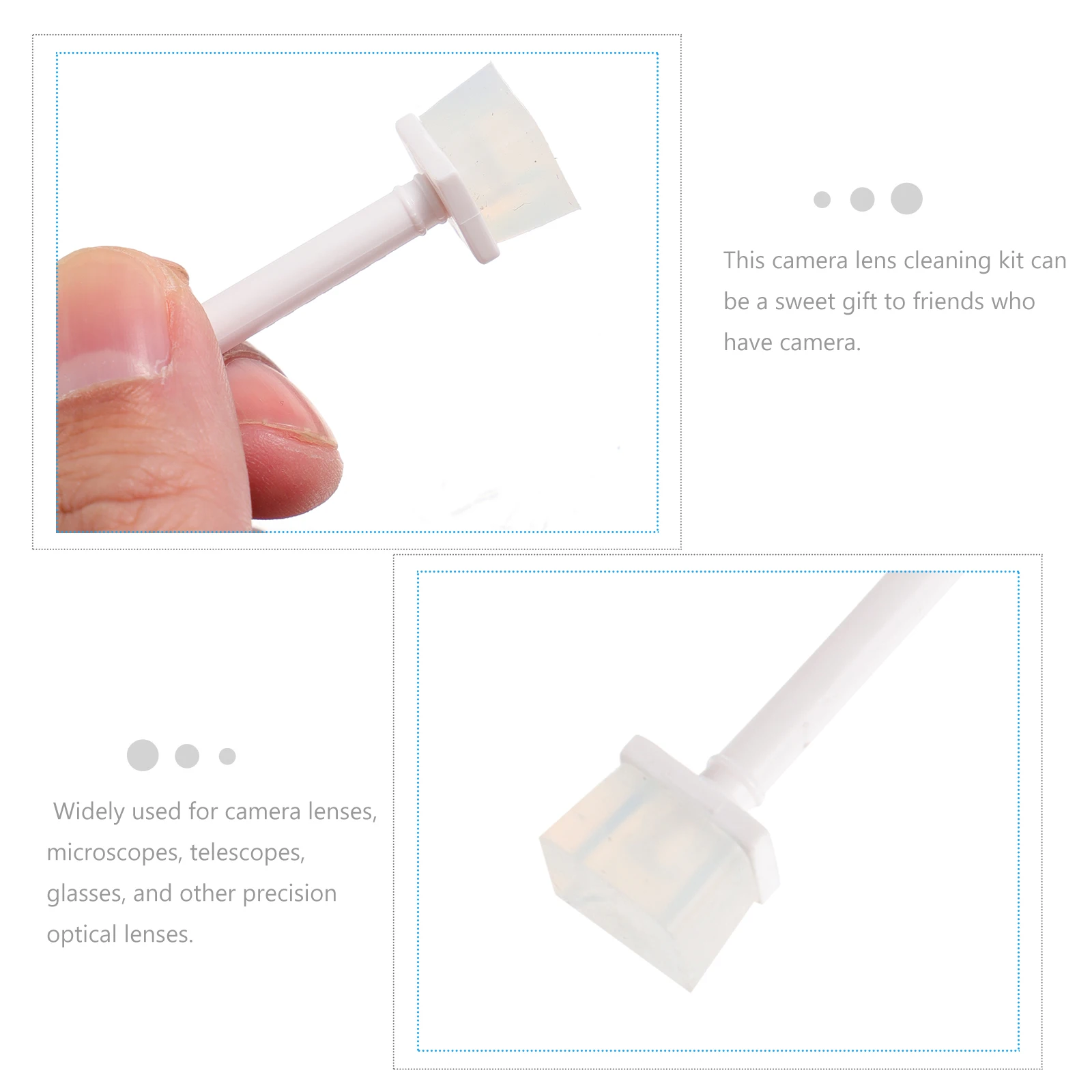 

Cleaning Pen Camera Sensor Cleaning Stick Gel Stick Camera CCD CMOS Swabs Dust Remover Lens Tool Portable Reusable