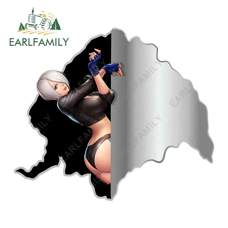 EARLFAMILY 13 سنتيمتر x 11.3 سنتيمتر ل الكراك أنيمي اكسسوارات السيارات ملصقات لوح التزلج ملصق مائي دراجة نارية Campervan جذع ويندوز ملصق