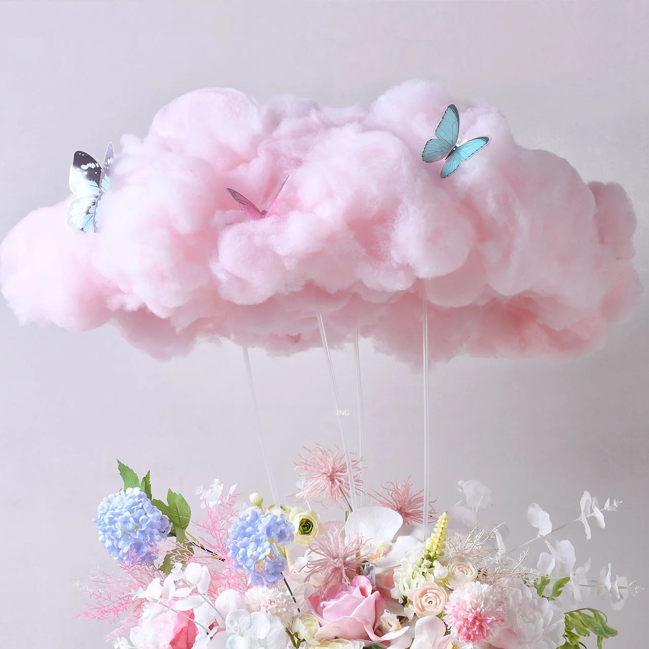 Artistic Cloud Silk Cotton Flower Material Packaging Paper  Flower Bouquet Floral Art Decorative Creative T-Shirt Ladies...