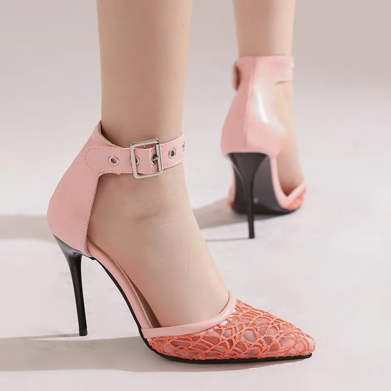2026 Summer Casual Fashion Sexy Women's High Heel Sandals Suitable for Party Wearing Shoes Size 32-50