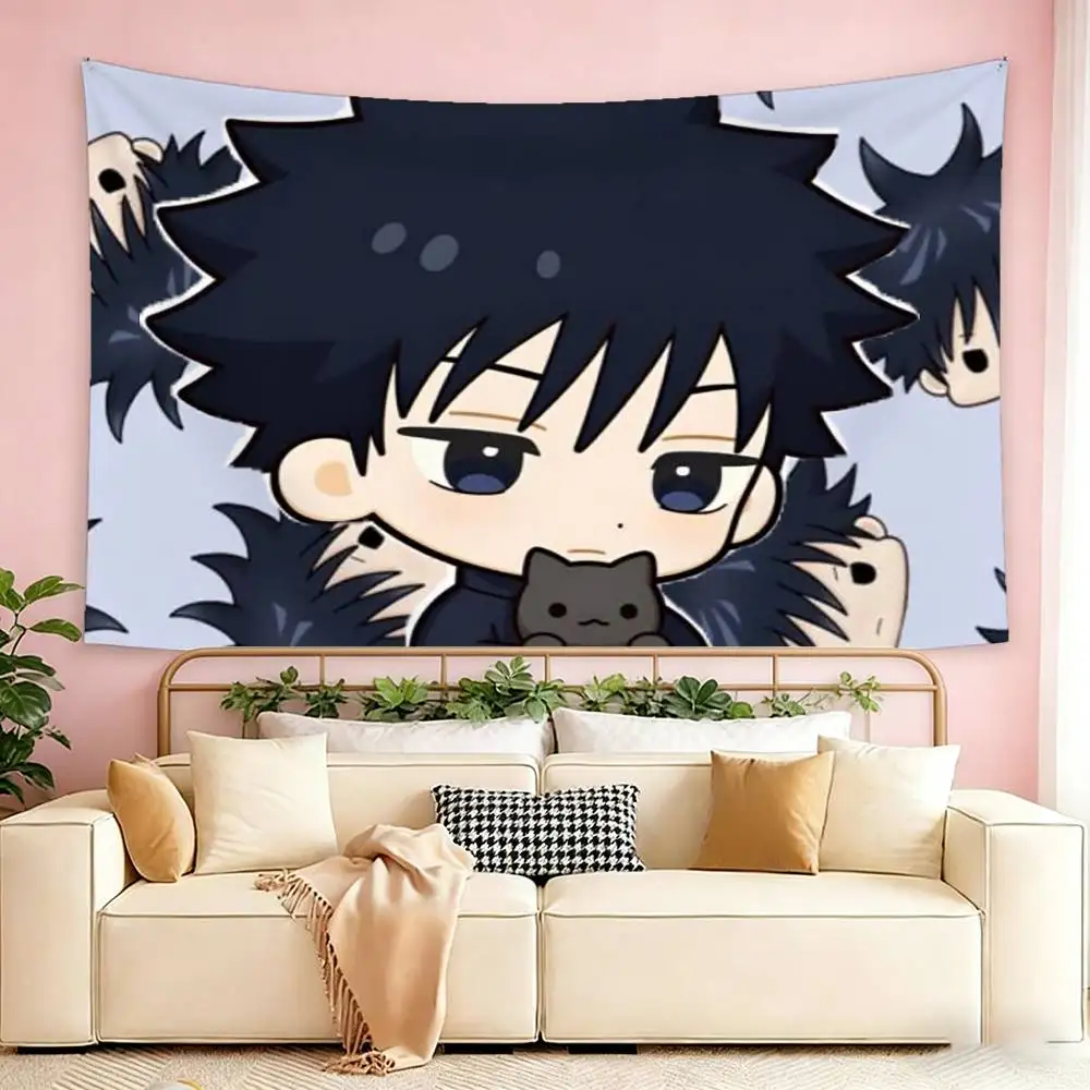 Fushiguro Megumi Flags Suitable For Party Club Outdoor Interior Wall Decoration Banner Fans