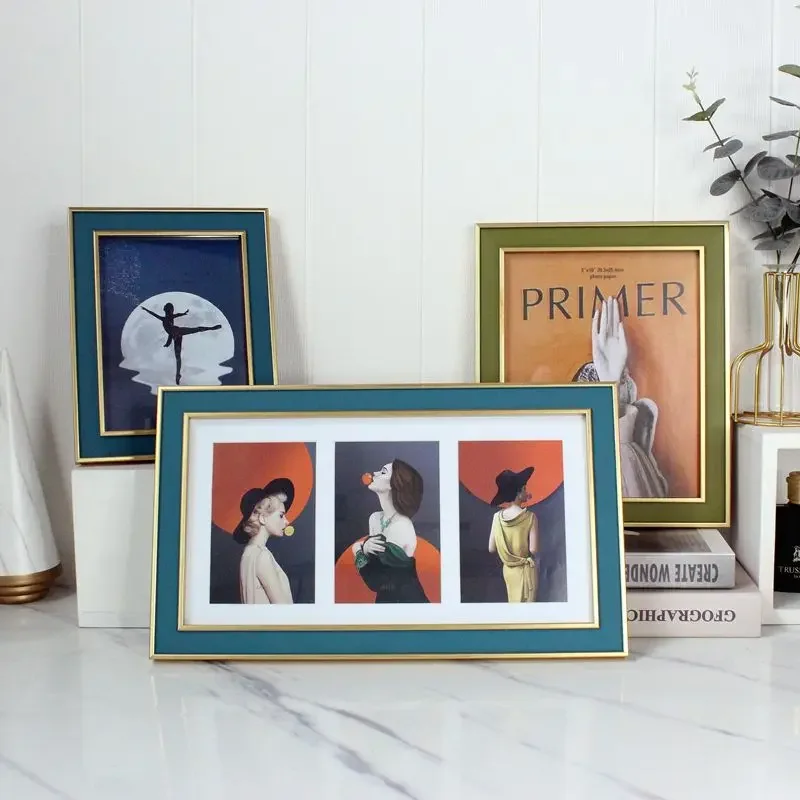 Creative Photo Frame Set - Double & Triple Combination 6-inch 7-inch 8-inch 10-inch A4 Sizes for Children Wedding Dresses