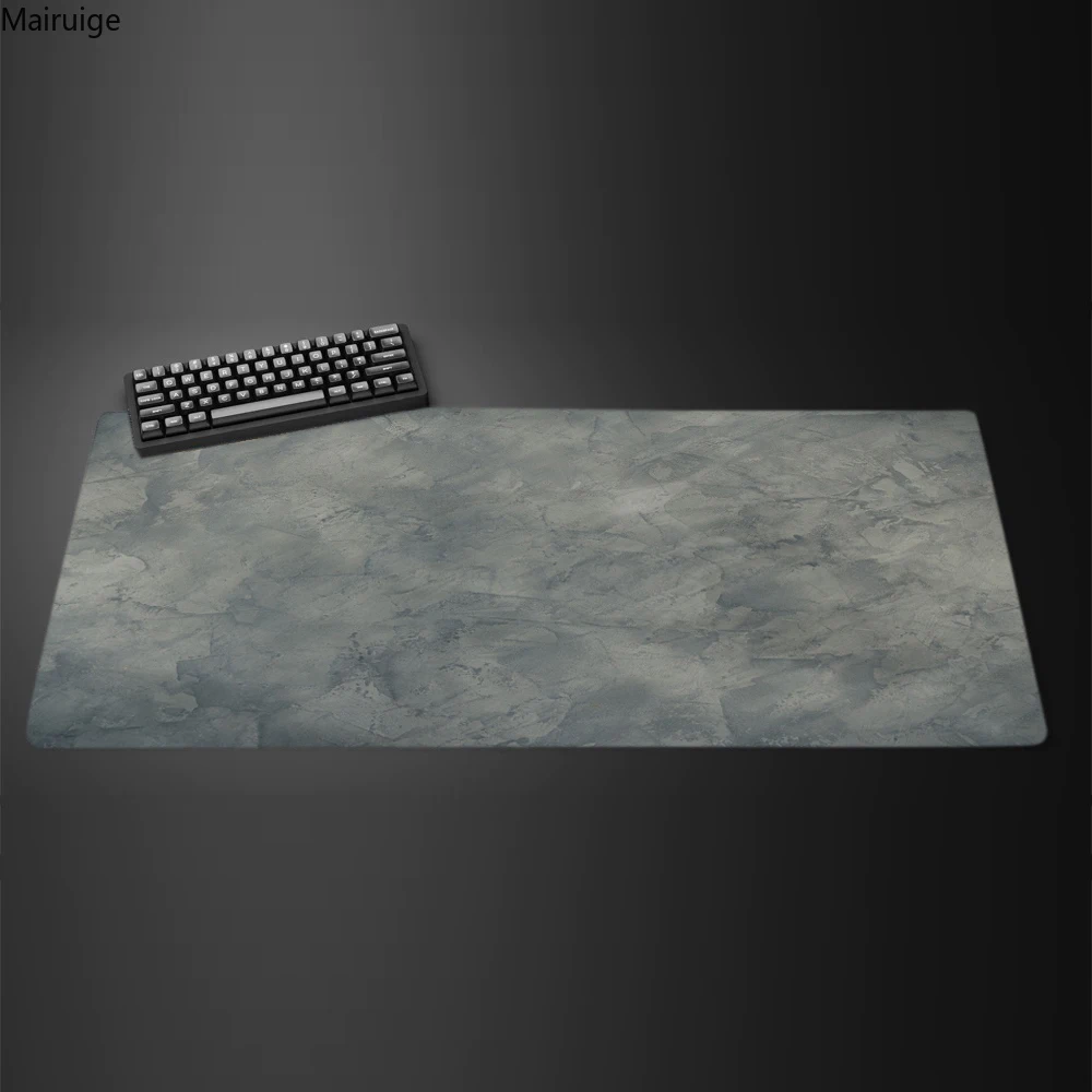 Large Game Mouse Pad XXL Grey Series Desk Mats Non-slip Rubber Carpet for Office Laptop Notebook PC Mice Keyboard Mat