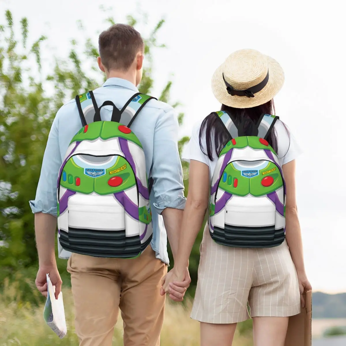 z\'s space suit de Toy Story, mochila para hombres, mujeres, adolescentes, escuela secundaria, mochila de negocios, bolsas de lona para ordenador