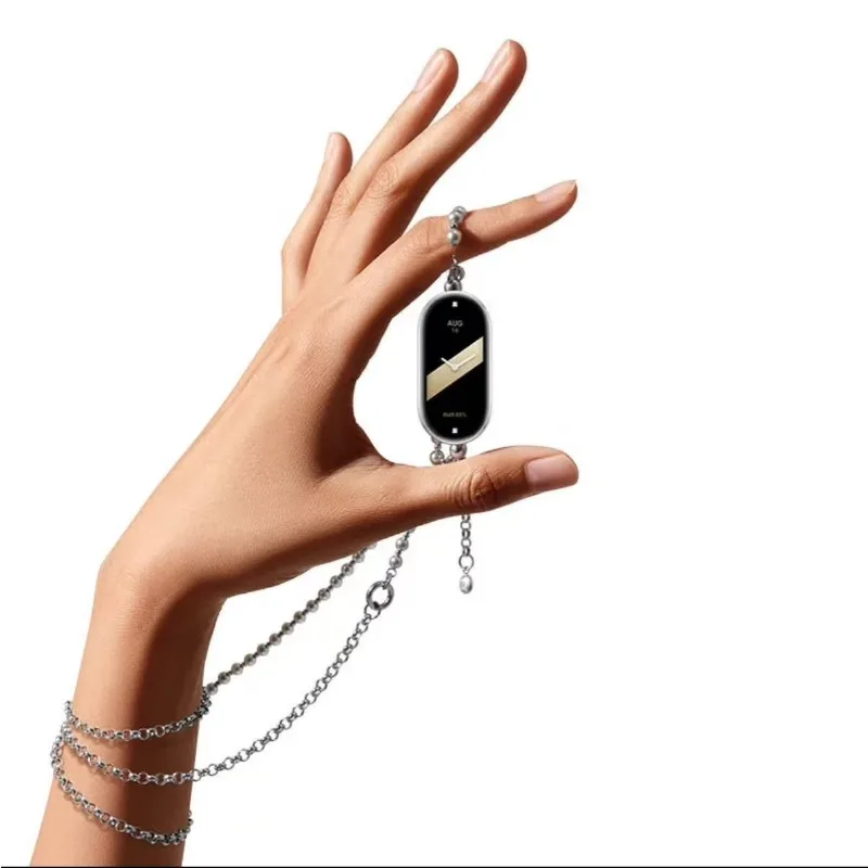 Xiaomi Band 10 Wristband Accessories Xiaomi Band 10 Multi-color Leather Wristband Cream Macaron For Xiaomi band 10