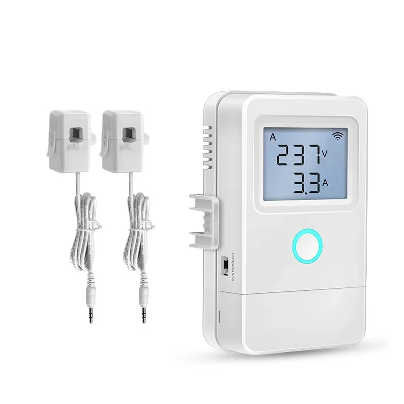 3-Channel Smart Power Meter Compatible with For Tuya Apps Featuring Relay Control and Real-Time Usage Tracking