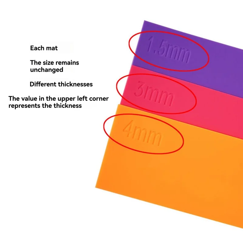 Силиконовый сублимационный набор BAAD из 3 предметов для кружек, высокотемпературное 3D-пальто и печатные подушечки