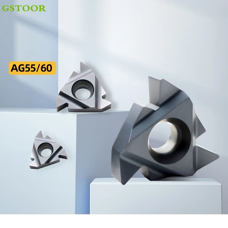 

06IR/08IR 11ER/IR 16ER/IR 22ER/IR 27ER/IR A55 A60 G55 G60 AG55 AG60 N55 N60 Q60 Threading Carbide Inserts SNR/L Turning Tool CNC