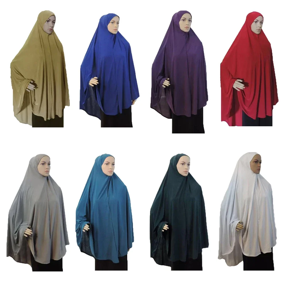 

Khimar цельный абайя халат Al Amira мусульманский хиджаб Рамадан молитвенная одежда шапка шали шарф головной убор верхняя полная крышка пуловер Кепка