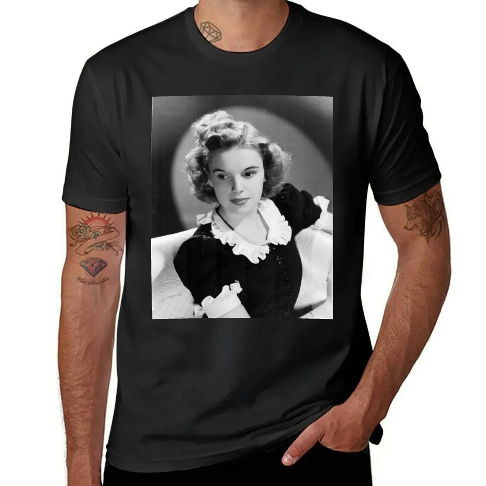 Judy Garland 1940 T-Shirt hippie clothes shirts graphic tee quick drying vintage graphic tee mens clothes