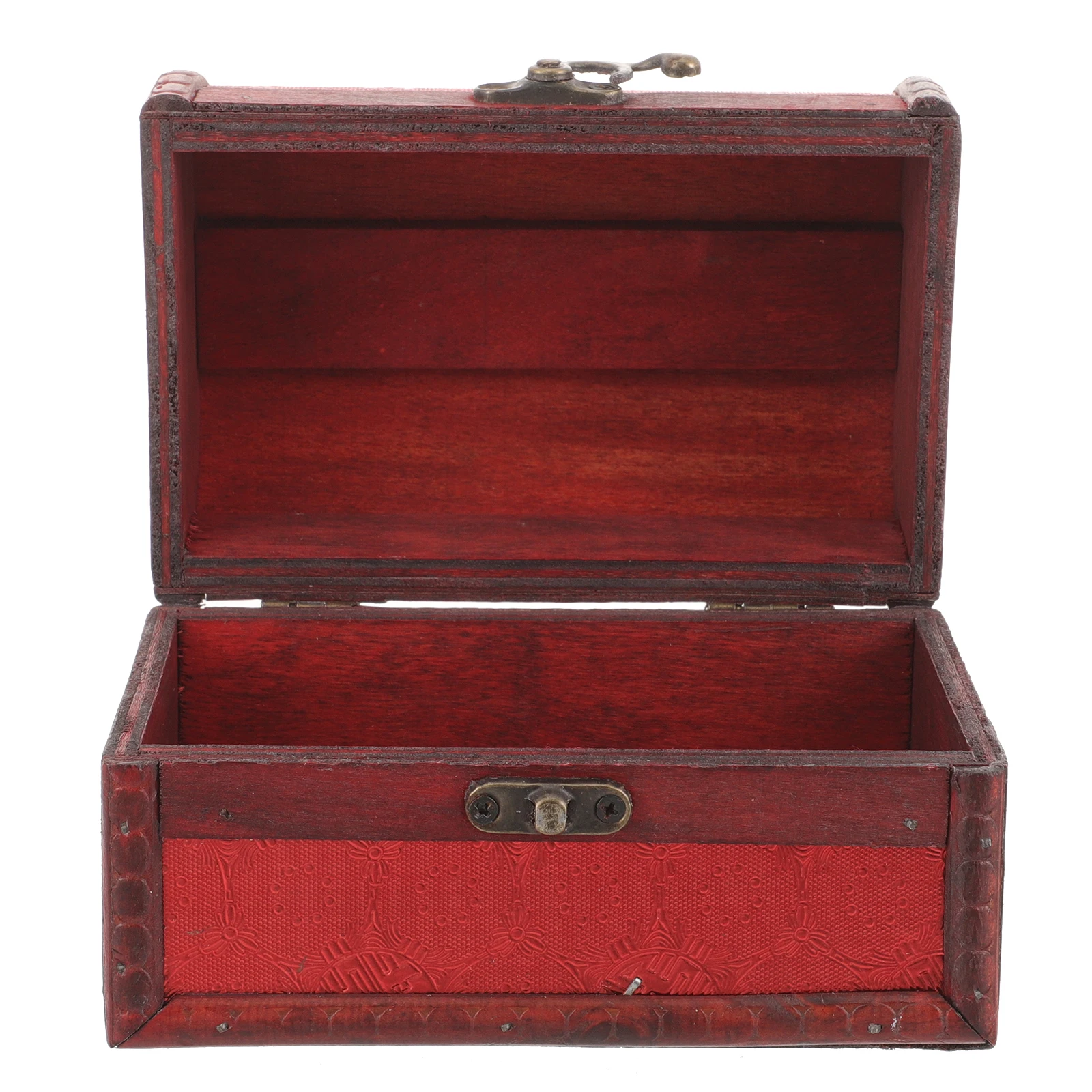 

Chinese Wedding C Large Double Wooden Jewelry Storage Case for Wedding Gifts Accessories