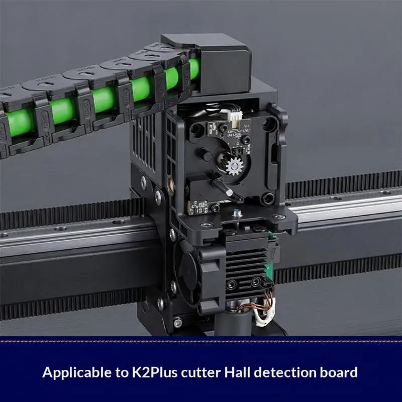 1 Set Compatible With  K2 PLUS Extruder Cutter Hall Effect Detection Board Interface 3D Printer Accessory