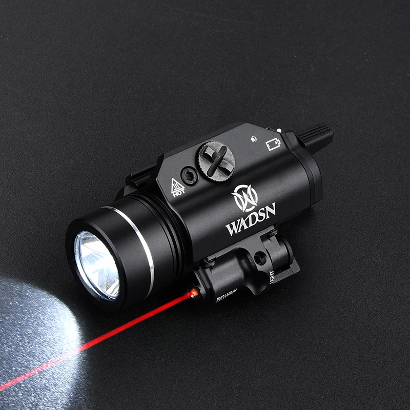 WADSN T HL-1 Hanging Pistol Flashlight 800ML Weapon Scout Lamp Hunting Rifle Light Torch Airsoft Accessories ﻿