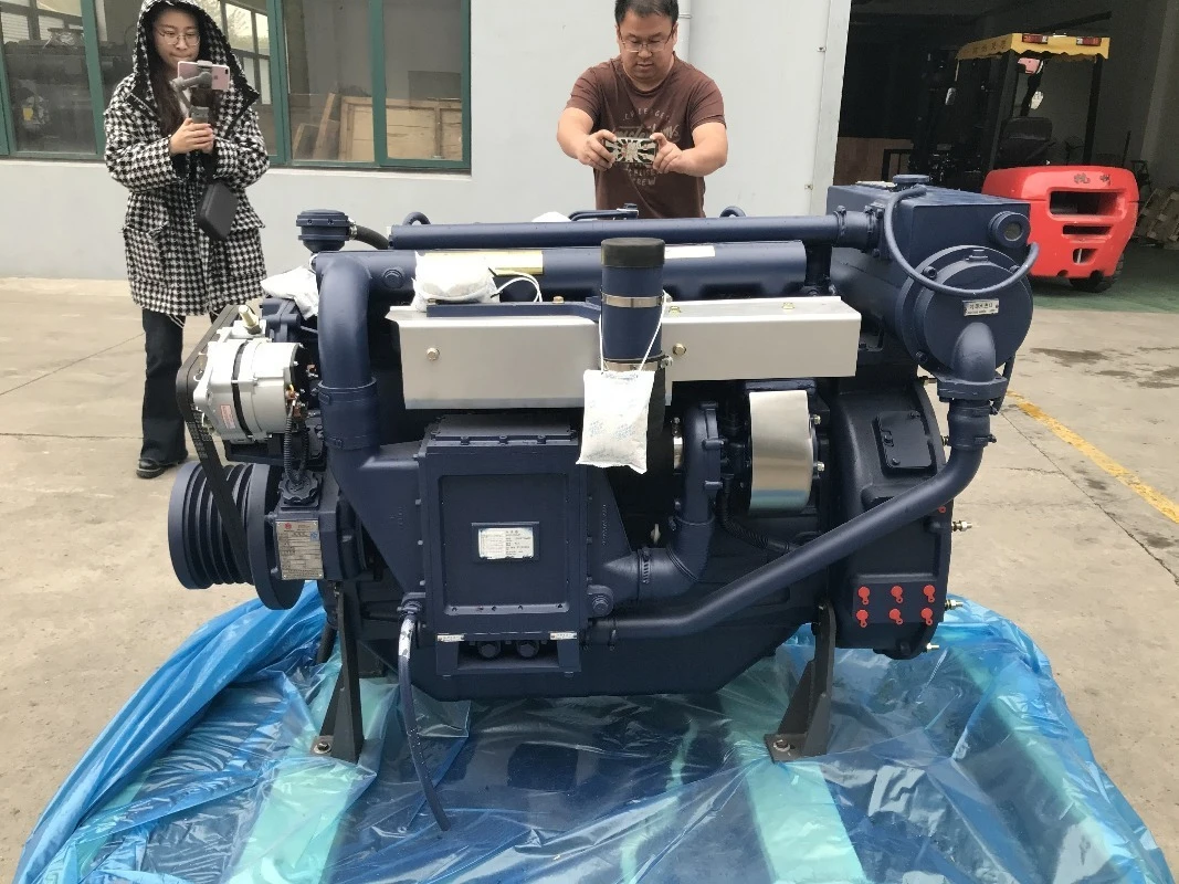 Marine Engine 4 Strokes 6 Cylinders Wd6 Series for Fishing Ship/boat/oil tank WP6C250-23