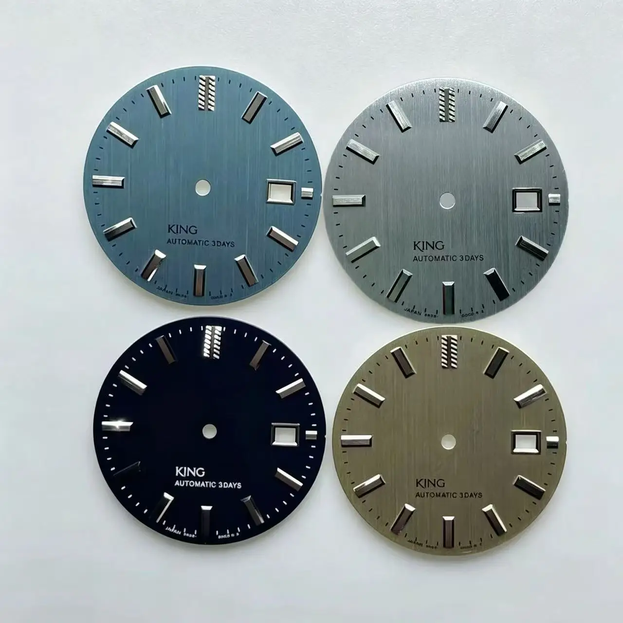 

32.5mm NH35 dial KING series original mechanical watch S dial single calendar suitable for Seiko modification