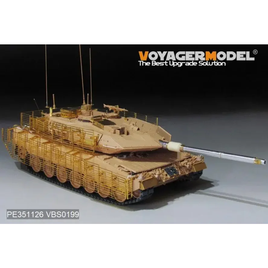 Upgraded parts    Voyager PE351126 Modern German Leopard 2A6 MBT Basic(For RFM 5076)