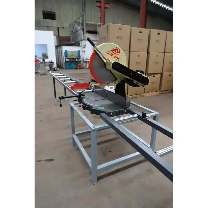 2026 220v 380v windows and Door Single Head Cutting Saw for Aluminum Portable Saw Machine 305mm 355mm 406mm Saw